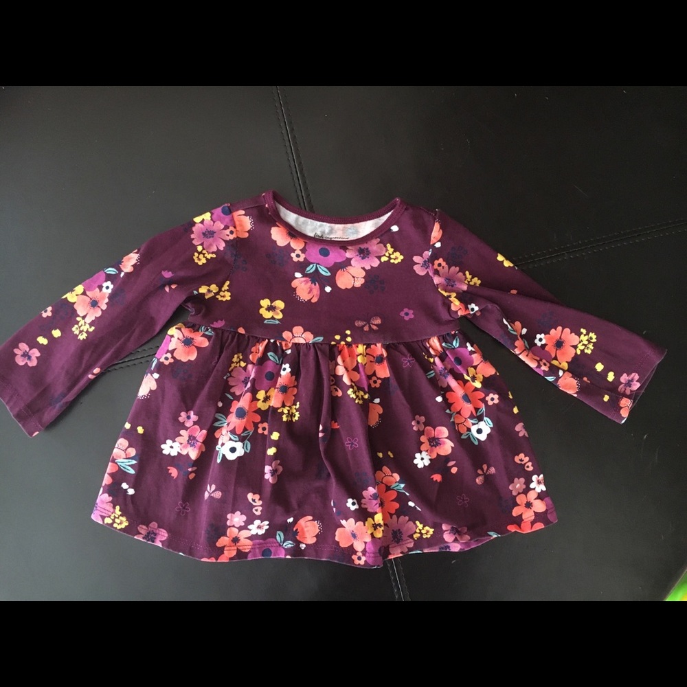 Beautiful floral infant shirt